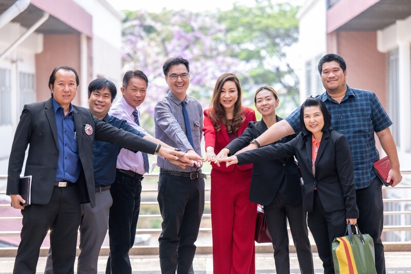 ประธานกรรมการส่งเสริมกิจการมหาวิทยาลัยพบผู้บริหารคณะวิศวกรรมศาสตร์  เพื่อหารือแนวทางการดำเนินการส่งเสริมกิจการมหาวิทยาลัย